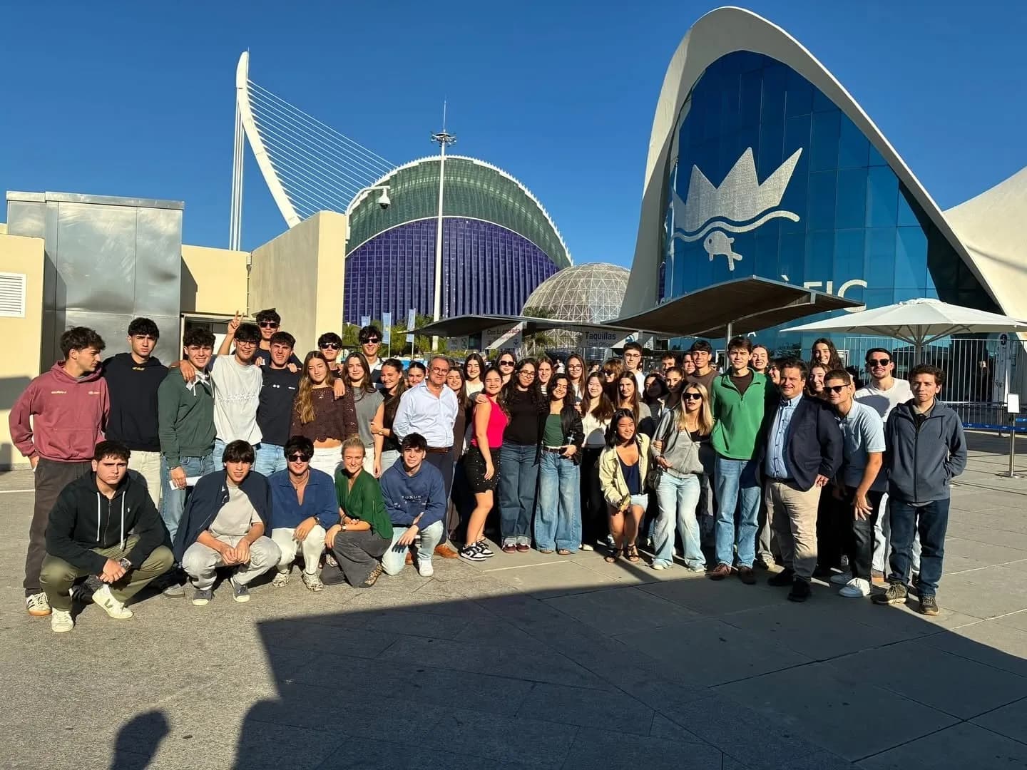 Excursión de colegiales del Ausias